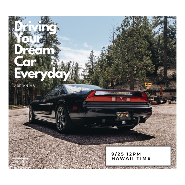 Driving your Dream Car, Everyday - Fred's Acura NSX