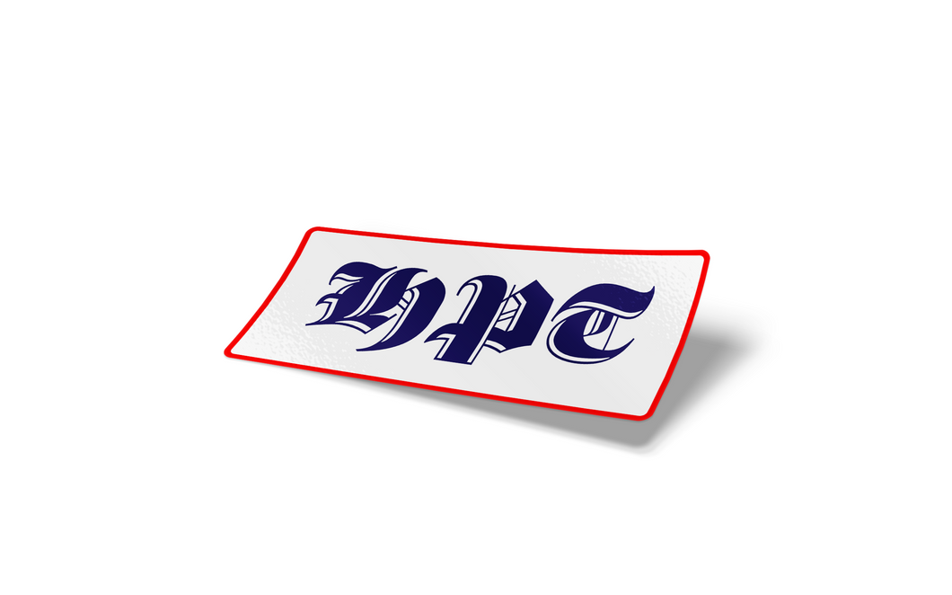 HPT PALMS Mechanic Sticker