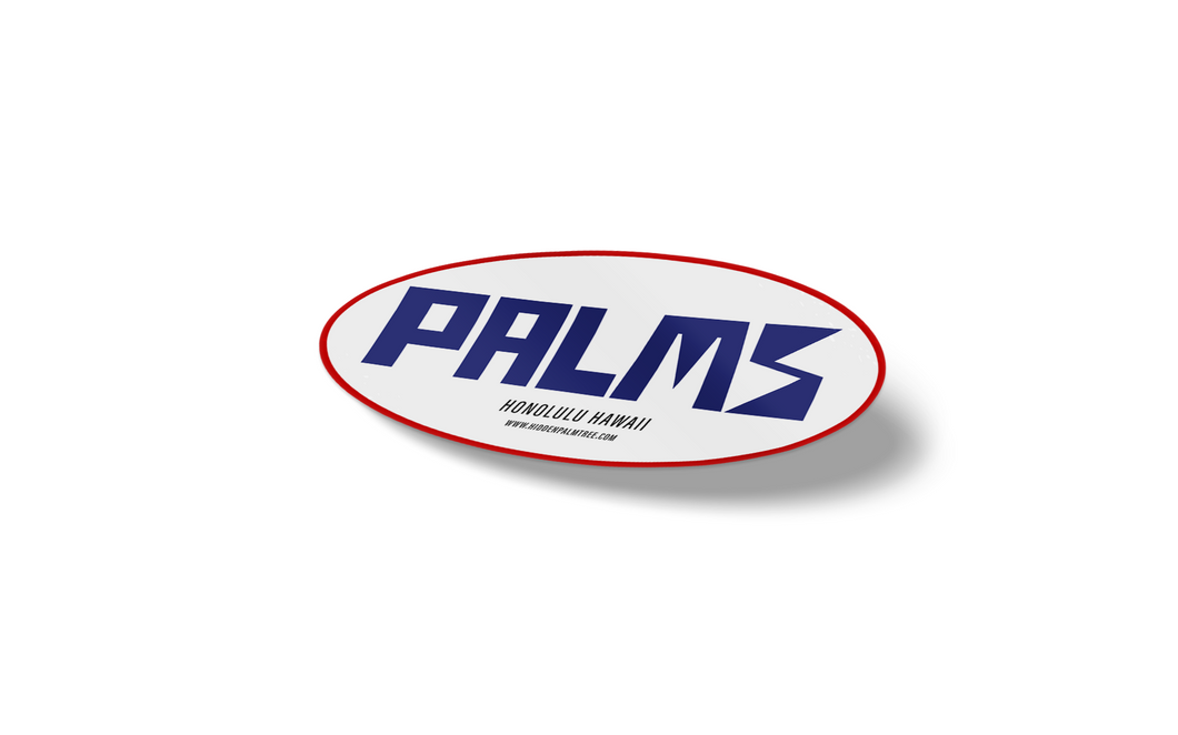 HPT PALMS Old Logo Sticker